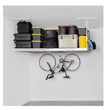 SafeRacks 4' x 8' Overhead Storage Rack - White