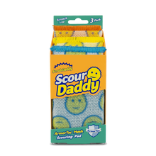 Scrub Daddy Scour Daddy Non-Scratch Scour Pads, 3 Count