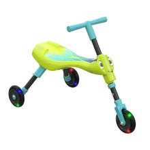 ScuttlebugFoldable3WheelTrikewithLEDLight_Yellow - USA Mega Market