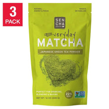 SenchaNaturalsEverydayMatchaGreenTeaPowder_3-pack - USA Mega Market