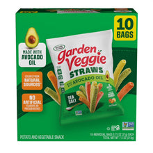 Sensible&nbsp;Portions&nbsp;Garden&nbsp;Veggie&nbsp;Straws Made with Avocado Oil,&nbsp;Sea&nbsp;Salt&nbsp;Flavor,&nbsp;0.75 oz Snack Bag, 10 Count