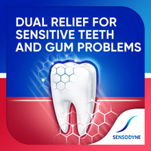 Sensodyne Sensitivity and Gum Sensitive Toothpaste, 3 x 3.4 Oz