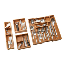 SevilleClassics4-pieceBambooExpandableDrawerOrganizer - Brands For Less USA