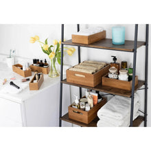 Seville Classics 9-piece Bamboo Organizer Starter Set