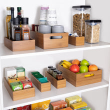 Seville Classics 9-piece Bamboo Organizer Starter Set