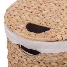 SevilleHandwovenWaterHyacinthLaundryHamper3-_4 - USA Mega Market