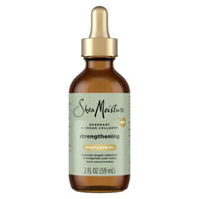 SheaMoisture Strengthening Scalp Oil & Hair Oil Rosemary & Vegan Collagen, 2 oz