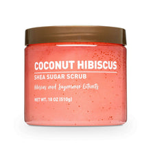 (3  pack)  Shea Sugar Scrub, Coconut Hibiscus, 18 oz