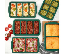 Silicone Freezer Trays with Lids, 5 pack