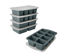 Silicone Freezer Trays with Lids, 5 pack