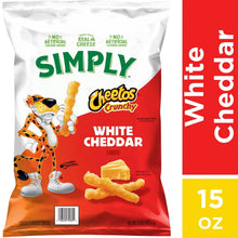 Simply Cheetos White Cheddar Cheese Snacks, 15 oz. (PACK OF 3 )