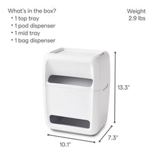 SinkSuite2-in-1UnderSinkTrashBagandDishPodOrganizer1 - USA Mega Market