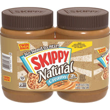 SkippyNaturalCreamyPeanutButterSpread-48oz-2pk-_1 - USA Mega Market