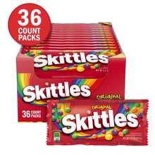 Skittles Original Fruity Chewy Candy, Full Size, 2.17 oz., 36 pk.