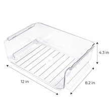 Smart Design 2-Pack Clear Stackable Bottle Organizer
