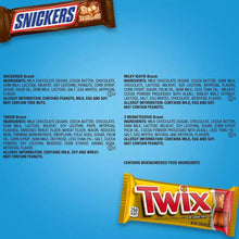 Snickers, Twix & More Chocolate Candy Bars, Great For Easter Candy, Full-Size Variety Pack, 30 ct.