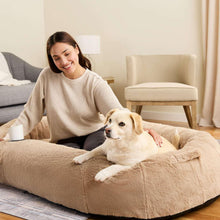 SnuggleCuddlerOversizedPlushHumanDogBed6-_3 - USA Mega Market