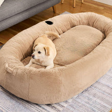SnuggleCuddlerOversizedPlushHumanDogBed7-_2 - USA Mega Market