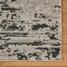 Solaris Runner Rug, Argent Charcoal, 2’2” x 6’