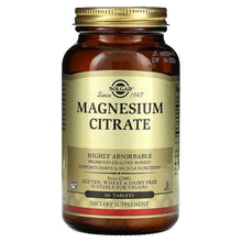 Solgar, Magnesium Citrate, Tablets