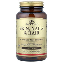 Halal Solgar, Skin, Nails & Hair, Advanced MSM Formula, Tablets