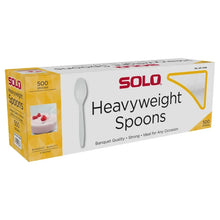 SoloHeavyweightPlasticSpoon_White_500-count - USA Mega Market