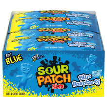 Sour Patch Kids Soft and Chewy Candy, Blue Raspberry, 2 oz, 24-count