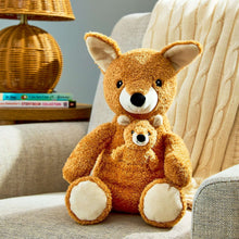 SparkCreateImagineKangarooPlushToyBrown-14inch1-_5 - USA Mega Market