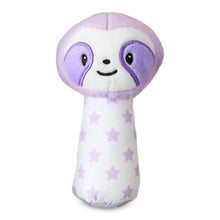 Spark Create Imagine Plush Sloth Hand-Grip Rattle Toy, Soft Baby Rattle, 6" Easy Grasp, Ages 0 Months+