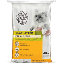 Special Kitty Non-Clumping Clay Cat Litter, Fresh Scent, 48 lb Bag