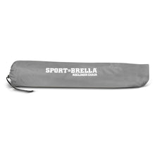 Sport-Brella Grey Camping Chair, with Clamp-On Sun Shade