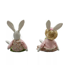 Spring Fabric Bunnies 2 pk.