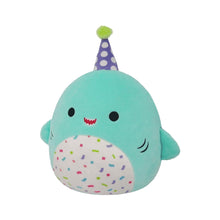 SquishmallowsOriginal10inchSharontheTealSharkWithPartyHatConfettiBelly-Child_sUltraSoftPlushToy3 - USA Mega Market