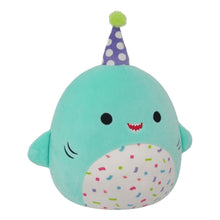 SquishmallowsOriginal10inchSharontheTealSharkWithPartyHatConfettiBelly-Child_sUltraSoftPlushToy5 - USA Mega Market