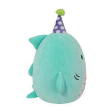SquishmallowsOriginal10inchSharontheTealSharkWithPartyHatConfettiBelly-Child_sUltraSoftPlushToy6 - USA Mega Market