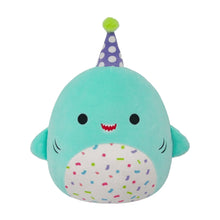 SquishmallowsOriginal10inchSharontheTealSharkWithPartyHatConfettiBelly-Child_sUltraSoftPlushToy - USA Mega Market