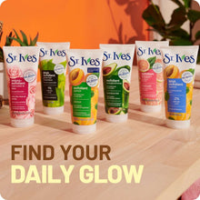 (4 pack) St. Ives Avocado & Honey Face Scrub, Moderate Exfoliating Face Wash with Natural Exfoliants, 6oz