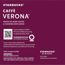 Starbucks Caffe Verona Coffee K-Cup Pods, Dark Roast Arabica Coffee