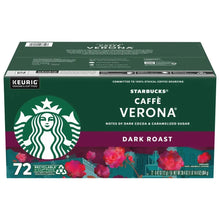StarbucksCoffeeCaffeVeronaDarkRoastK-CupPod_72-count - USA Mega Market