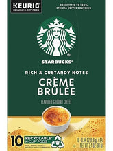 StarbucksCremeBruleeFlavoredBlondeRoastSingleCupCoffeeforKeurigBrewers_10Count-Packof23 - USA Mega Market