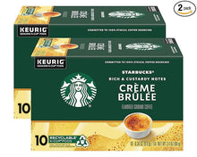 StarbucksCremeBruleeFlavoredBlondeRoastSingleCupCoffeeforKeurigBrewers_10Count-Packof2 - USA Mega Market