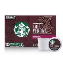 Starbucks Dark Roast K-Cup Coffee Pods — Caffè Verona for Keurig Brewers