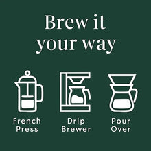 Starbucks Ground Coffee, Dark Roast Hot or Iced Coffee, Morning Joe, Six 12 oz Bags