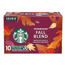 StarbucksK-CupCoffeePods_FallBlendMediumRoastCoffeeforKeurigMakerss_100_Arabica_LimitedEdition_1Box_10Pods - USA Mega Market