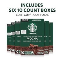 Starbucks K-Cup Coffee Pods, Flavored Hot or Iced Coffee, Mocha