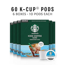 StarbucksK-CupCoffeePods_MediumRoastIcedCoffeeBlend_SignatureBlackforKeurigBrewers_100_Arabica_6Boxes_60PodsTotal_1 - USA Mega Market