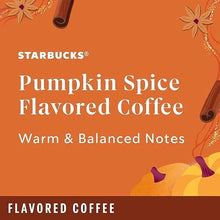 Starbucks K-Cup Coffee Pods, Pumpkin Spice Naturally Flavored Coffee for Keurig Brewers, 100% Arabica, Limited Edition, 6 Boxes (60 Pods Total)