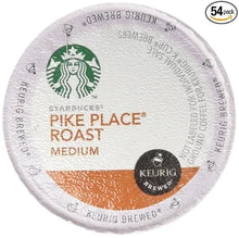 Starbucks Pike Place Torrefaction Roast, K-Cup for Keurig Brewers, 54 Count