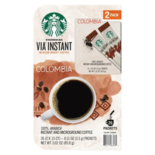 StarbucksVIAInstantColombiaCoffee_MediumRoast_26-count - USA Mega Market