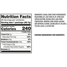 Starburst Chewy Candy, Original, Full Size, 2.07 oz, 36-count
